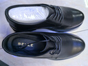 百麗通勤商務(wù)皮鞋男士正裝鞋春夏系帶增高青年皮鞋A1208CM3 黑色 41 曬單實(shí)拍圖
