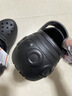 卡駱馳（CROCS）貝拉洞洞鞋厚底拖鞋|210062 黑色-001 37/38(230mm)  曬單實(shí)拍圖