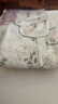 古今（GUJIN）新品睡衣女春秋純棉棉紗薄款雙層紗布短袖長(cháng)褲三件套外穿家居服 曬單實(shí)拍圖