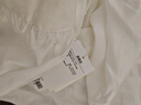 香影白色薄款外套女短款2026夏裝新款天絲開(kāi)衫外搭連帽空調衫上衣 白色 M 160/84A/95-110斤 曬單實(shí)拍圖