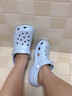 潔麗雅護士洞洞鞋女夏季2026新款涼鞋外穿防滑手術(shù)室醫護包頭涼拖鞋男夏 天空藍 38-39 【標準碼】 曬單實(shí)拍圖