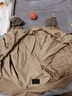 三彩【100棉】2026春季新款休閑翻領(lǐng)外套花苞夾克開(kāi)衫寬松簡(jiǎn)約S 卡其色 L 165/88A 曬單實(shí)拍圖