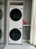 美的（Midea）洗烘套裝清風(fēng)明月2.0洗烘塔家用大容量10公斤全自動(dòng)滾筒洗衣機+10KG變頻熱泵烘干機除濕除潮海鹽白 MGH20AIR-W白色 洗烘套裝 10kg 曬單實(shí)拍圖