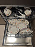 海爾（Haier）【小型灶下Z11Max】洗碗機嵌入式中型102升80℃消殺免廚改一級水效智能開(kāi)門(mén)速干7天存儲EBW1458GH 曬單實(shí)拍圖