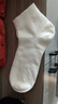 莫代爾白色襪子女100%純棉春夏花邊百搭短襪女月子棉襪運動(dòng)船襪女 曬單實(shí)拍圖