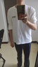 回力長(cháng)袖t恤男秋季純棉男士t恤純色打底衫男百搭衣服男裝 曬單實(shí)拍圖