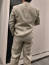 FULL MONTY【重磅亞麻】新款西服套裝男士豆綠色商務(wù)休閑正裝26春夏薄款西裝 定制家系列 豆綠色20185 48 曬單實(shí)拍圖