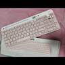 羅技（Logitech）時(shí)尚系列 K580 無(wú)線(xiàn)藍牙鍵盤(pán) 辦公鍵盤(pán) 便攜超薄 筆記本鍵盤(pán) 平板鍵盤(pán) 茱萸粉 101鍵 曬單實(shí)拍圖