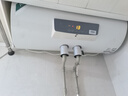 史密斯（A.O.SMITH）【國家補貼15%】佳尼特電熱水器60/80升儲水式家用洗澡變頻速熱小尺寸壁掛自來(lái)水燒水節能JC0 60L 3000W 【長(cháng)款】變頻加熱 曬單實(shí)拍圖