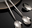京東京造 勺子 湯飯勺304不銹鋼食品接觸級餐具套裝【加厚用料】4只裝 曬單實(shí)拍圖