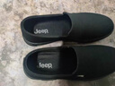 Jeep吉普男鞋2026春夏透氣老北京帆布鞋男休閑一腳蹬懶人板鞋子男 黑色(皮鞋碼) 41 (255mm) 曬單實(shí)拍圖