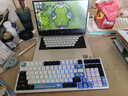 VGNV98Pro V3客制化機械鍵盤(pán)99鍵無(wú)線(xiàn)藍牙三模長(cháng)續航低延遲熱插拔電競游戲辦公 極地狐軸 極地限定款 曬單實(shí)拍圖