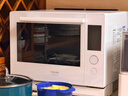 東芝（TOSHIBA）水波爐2.0白珍珠尊享款原裝進(jìn)口家用微波爐烤箱微蒸烤炸燉一體機30L超薄臺嵌兩用ER-XD7001CNW 曬單實(shí)拍圖