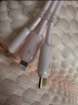 圖拉斯小冰線(xiàn)充電線(xiàn)三合一適配原裝蘋(píng)果華為安卓usb轉type-c數據線(xiàn)iphone車(chē)載一拖三快充線(xiàn) 【冰透白1.68米】低溫快充不傷機 曬單實(shí)拍圖