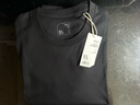 京東京造80支液氨短袖男士t恤打底衫內搭春季新款男裝衣服輕奢抗皺 黑 XL 曬單實(shí)拍圖