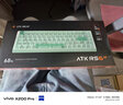 ATKRS6Air磁軸鍵盤(pán) RT客制化電競游戲機械鍵盤(pán)有線(xiàn)全鍵熱插拔辦公無(wú)畏契約68鍵 RS6Air 湖水綠冰刃軸 曬單實(shí)拍圖