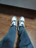 口碑款紐約海軍藍洋基隊情侶運動(dòng)鞋2026新款厚底春季時(shí)尚休閑板鞋 鋼印黑白【高端定制版本】質(zhì)感升級 45 細節完勝同款 曬單實(shí)拍圖