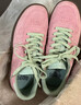 Kappa卡帕女鞋復古德訓鞋子女2026秋冬新款軟底板鞋女輕便休閑運動(dòng)鞋 牡丹粉 38 曬單實(shí)拍圖
