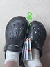 卡駱馳（CROCS）貝雅云彩女士洞洞鞋戶(hù)外休閑鞋|208186 黑色-001 36 /37(230mm) 曬單實(shí)拍圖