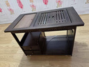 法卡威移動(dòng)家用茶桌茶臺客廳實(shí)木小茶車(chē)沙發(fā)邊幾茶幾茶具茶臺燒水壺一體 【80長(cháng)茶字面】雙抽款 茶車(chē)-無(wú)蓋板 曬單實(shí)拍圖