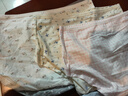 雅鹿內褲女純棉10A抑菌全棉加長(cháng)襠中腰碎花不夾臀大碼無(wú)痕少女三角褲 混色 【100%純棉加長(cháng)襠】 4條 L 【建議體重100-120斤】 曬單實(shí)拍圖