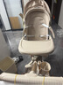 XUM嬰兒車(chē)嬰兒推車(chē)0-6歲用折疊可坐可躺帶減震遛娃神器雙向溜娃車(chē) 六重減震|加高防護|全棚 卡其色 曬單實(shí)拍圖
