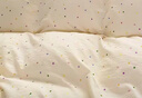 南極人（Nanjiren）公主風(fēng)被套床上用品四件套新款純棉全棉花邊床單被罩床上四件套 芝士奶酪L 【雙層紗+全棉花邊】 1.8 床單款 四件套-被套200*230cm 曬單實(shí)拍圖