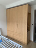 北木蘭衣柜實(shí)木衣柜臥室家用收納儲物柜家具柜子原木風(fēng)小戶(hù)型現代簡(jiǎn)約風(fēng) 1.9米四門(mén)衣柜【BB款+邊柜】 高2.4米/一門(mén)到頂【咨詢(xún)客服/可定制】 曬單實(shí)拍圖