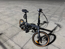 京東京造 F8折疊自行車(chē)禧瑪諾7速鋁合金20英寸成年人學(xué)生通勤單車(chē)太空灰 曬單實(shí)拍圖