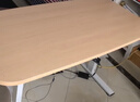 樂(lè )歌電動(dòng)升降電腦桌電競升降書(shū)桌辦公學(xué)習桌子E2雅白色1.4m 曬單實(shí)拍圖