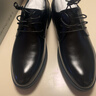 蜘蛛王男鞋春秋季商務(wù)正裝皮鞋男士頭層純牛皮工作德比鞋真皮新郎婚鞋 黑色系帶1【雙層牛皮鞋】 43 (265mm) 【90天免費維修】 曬單實(shí)拍圖
