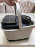 奧克斯（AUX）泡腳桶足浴盆電動(dòng)按摩洗腳盆足療恒溫加熱全自動(dòng)按摩2025泡腳按摩一體機實(shí)用生日禮物送媽媽爸長(cháng)輩 【升級腳動(dòng)款】智能五鍵+加高熏蒸蓋+便攜提手 生日禮物送爸爸媽媽女士男士長(cháng)輩老人 曬單實(shí)拍圖