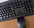 聯(lián)想（Lenovo）KN210鍵盤(pán)鼠標套裝 2.4G無(wú)線(xiàn)鍵鼠套裝 全尺寸商務(wù)辦公  筆記本電腦鍵盤(pán)臺式機一體機 黑色 曬單實(shí)拍圖