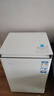 海爾（Haier）100L單溫冰柜小型家用小冰柜減霜一級能效冷藏冷凍轉換深冷冷柜小冰箱BC/BD-100GHW9D國家補貼 曬單實(shí)拍圖