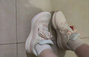 李寧吾躍3.0/4.0|減震跑步鞋女鞋輕便透氣網(wǎng)面軟底體測跳繩運動(dòng)鞋 【透氣賈卡】米白色-7 吾躍3.0 39 曬單實(shí)拍圖