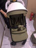 InnoTruth嬰諾嬰兒車(chē)睡籃推車(chē)二合一0-3歲用折疊輕便可坐可躺帶減震嬰幼兒 4代青芥綠【二合一】推車(chē)+睡籃 曬單實(shí)拍圖