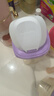 HEGEN海格恩兒童吸管杯蓋通用奶瓶杯子配件1-3歲直飲喝水杯蓋紫色 曬單實(shí)拍圖