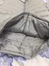 波司登（BOSIDENG）春秋短款輕薄羽絨服男短款90絨三防連帽保暖羽絨內膽B(tài)250131007 字母灰9BE6-格雷系 XL 185/104A 體重約155-170斤 曬單實(shí)拍圖