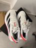 adidas二代閃充跑鞋 ADIZERO SL2訓練備賽馬拉松體測跑鞋阿迪達斯   白/一號黑/橙黃   41 曬單實(shí)拍圖