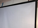 快朵小屋100英寸16:9支架掛壁兩用幕布 白塑4K高清可移動(dòng)【免打孔】投影儀三色激光極米堅果當貝小米愛(ài)普生 曬單實(shí)拍圖