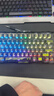 重力星球破繭75K1機械鍵盤(pán)無(wú)線(xiàn)/有線(xiàn)藍牙三模電競游戲鼠標鍵盤(pán)套裝gasket客制化金屬RGB燈光鍵鼠套裝 【K1 LITE經(jīng)典版】 透明黑（全透鍵帽） 曬單實(shí)拍圖