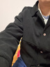 馬克華菲（MARK FAIRWHALE）外套男春秋季商務(wù)休閑夾克男士上衣服潮輕熟風(fēng)男裝 黑色 XL 曬單實(shí)拍圖
