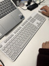 小米（MI）無(wú)線(xiàn)鍵鼠套裝 3 素白灰 輕薄便攜 全尺寸104鍵盤(pán)鼠標 2.4G無(wú)線(xiàn)傳輸 電腦筆記本辦公 鍵盤(pán)鼠標套裝 曬單實(shí)拍圖