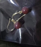 墨利亞（Meliades）S925銀針朱砂紅玉髓耳墜民族風(fēng)耳釘中國紅簡(jiǎn)約大氣古風(fēng)新年禮物 8mm朱砂耳墜 曬單實(shí)拍圖
