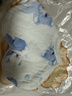 babycare嬰兒純棉口水巾新生寶寶花瓣圍嘴口水圍兜方巾28*28cm樹(shù)袋熊3條裝 曬單實(shí)拍圖
