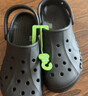 卡駱馳（CROCS）洞洞鞋貝雅男鞋女鞋輕便耐磨一腳蹬拖鞋休閑鞋|10126 黑色-001 43 (270mm) 曬單實(shí)拍圖