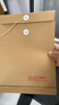 京東京造【熱門(mén)商品】10只A4/150g豎式牛皮紙檔案袋商品袋 側寬3cm 標書(shū)合同文件票據資料袋 辦公用品 曬單實(shí)拍圖
