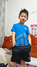 特步（XTEP）童裝兒童足球服短袖套裝夏季新款男童運動(dòng)服兩件套夏裝 皇家藍 120 cm 曬單實(shí)拍圖