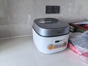 美的（Midea）花瓣P(guān)ro 2.0IH加熱電飯煲電飯鍋3-4人純鈦0涂層家用舒胃飯柴火飯鋼化玻璃電煮飯煲40HB9T一級能效 曬單實(shí)拍圖