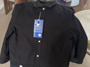 馬克華菲（MARK FAIRWHALE）夾克男士春秋季潮流外套男簡(jiǎn)約時(shí)尚百搭上衣服男裝 黑色 XL 曬單實(shí)拍圖